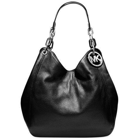 michael michael kors handbag fulton shoulder bag large black